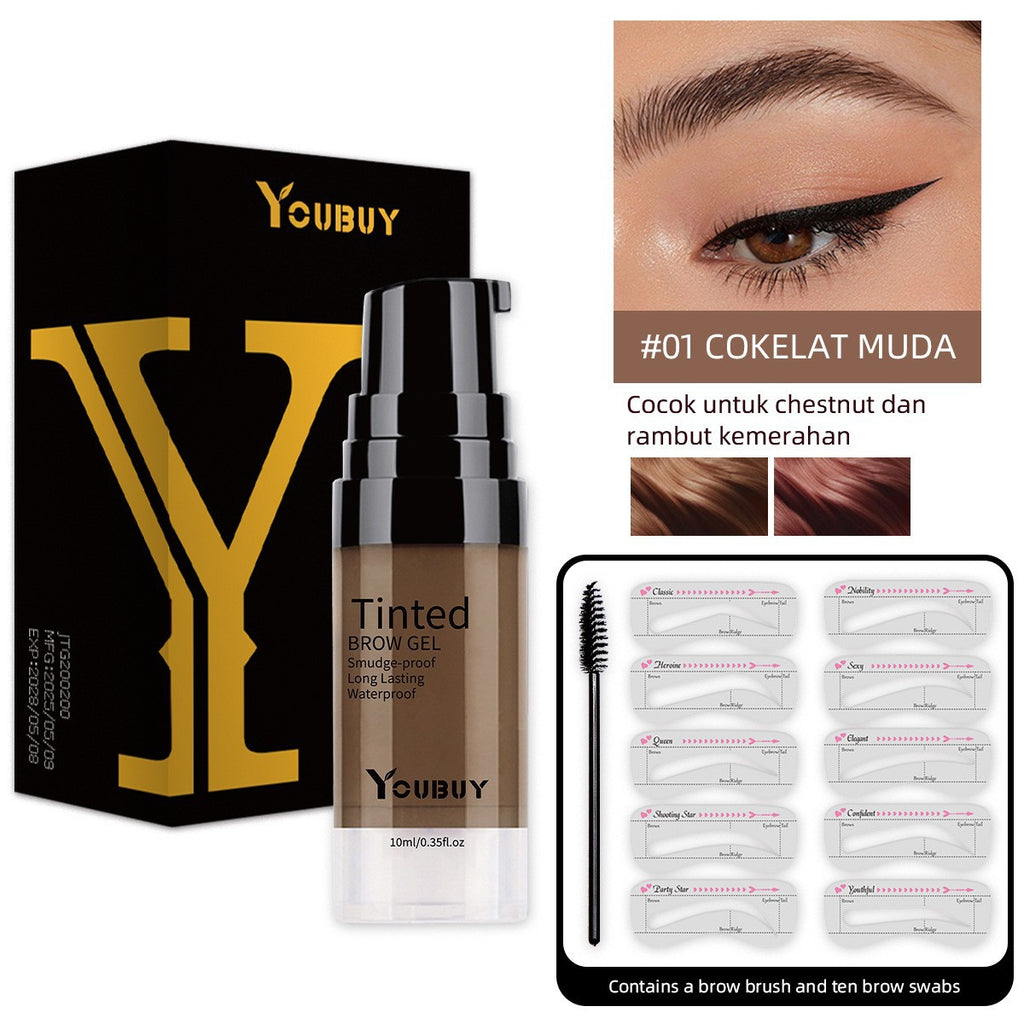 YOUBUY Gel des sourcils brun clair