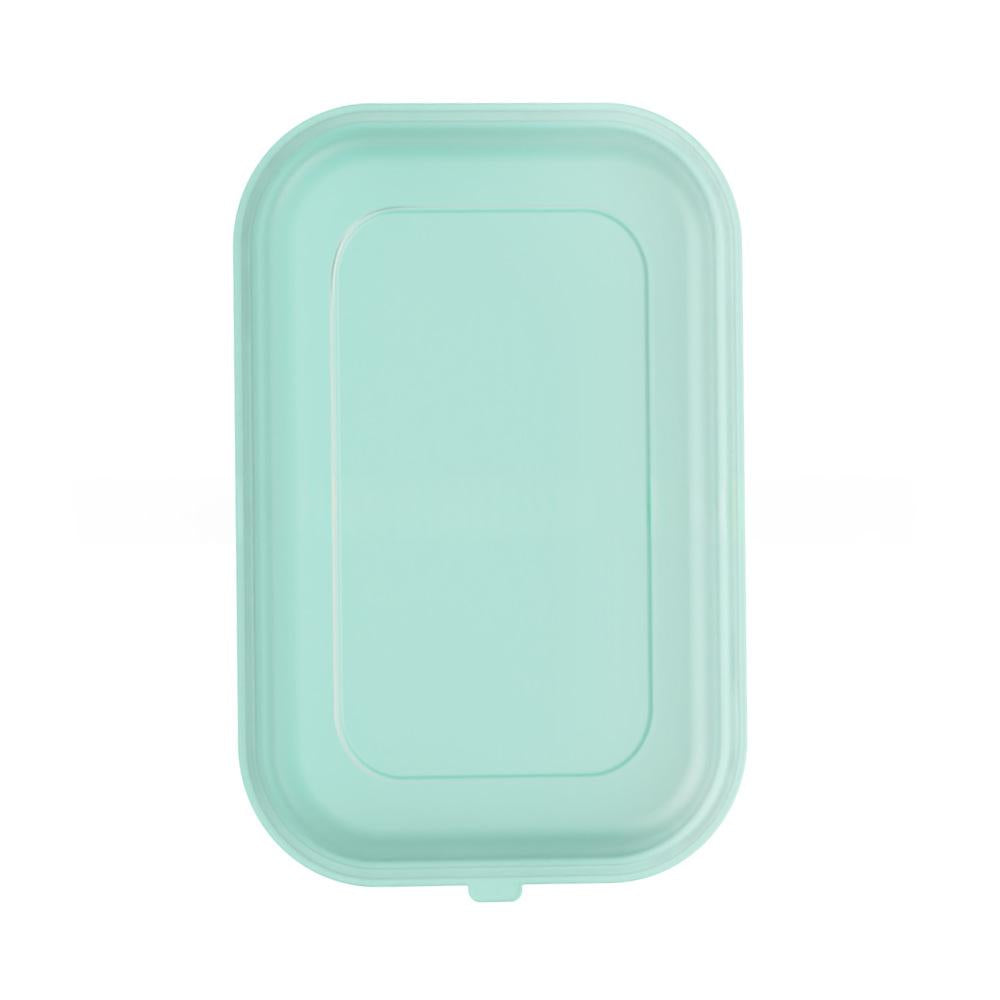 Boîte à déjeuner en silicone avec couvercle pour fromage et saucisson