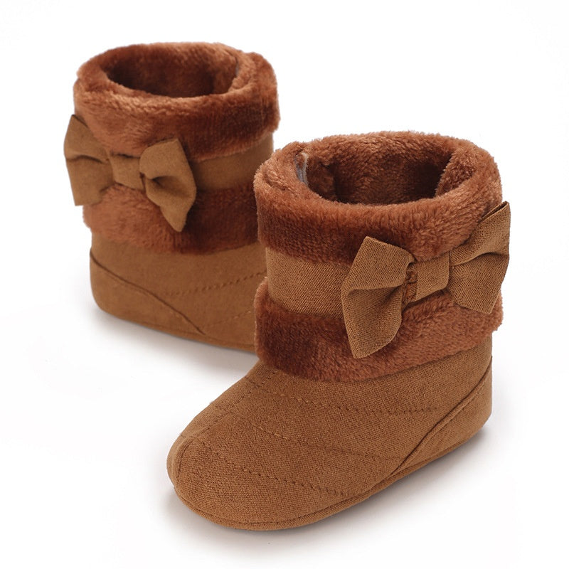 Bébé fille Année Chaussures Soft Sole Chaussures Hiver