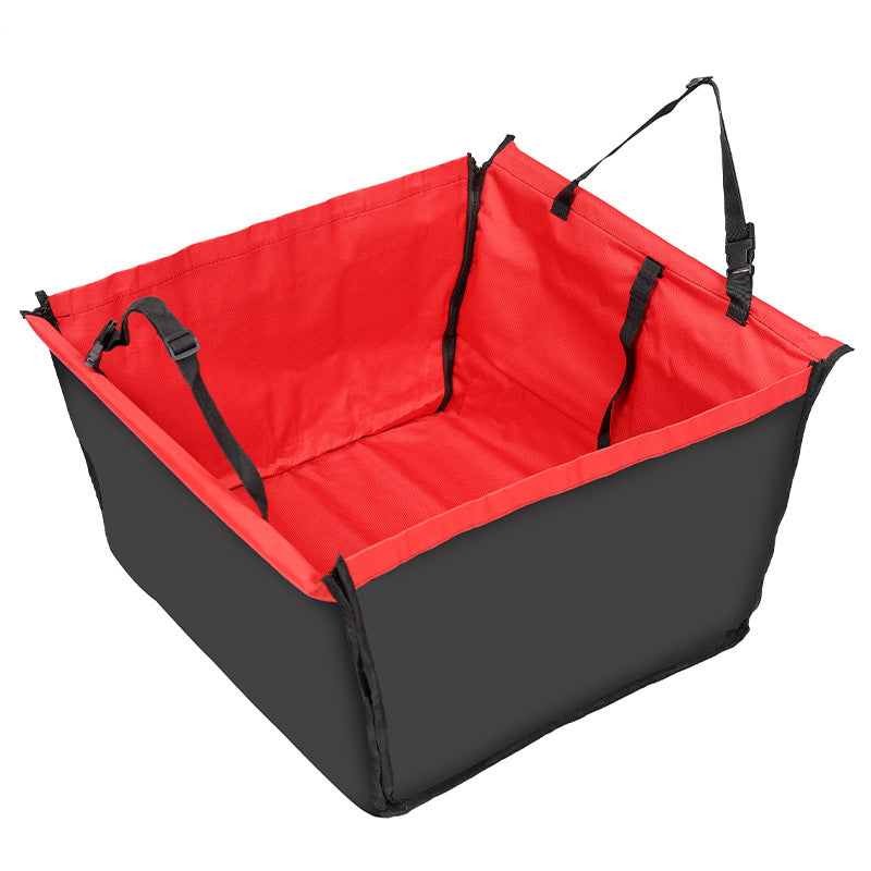 Tapis de voiture de voiture de PetDog Mat de voiture de Dog Mat de ligne arrière Siège simple pliable Double couche Tapis de voiture de chien