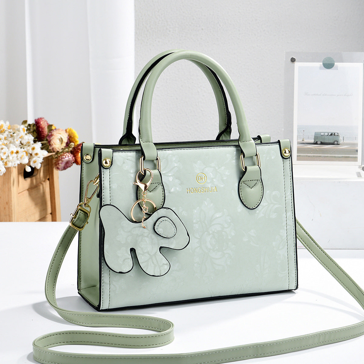 Sac à épaule polyvalent imprimé pour les mamans et les femmes