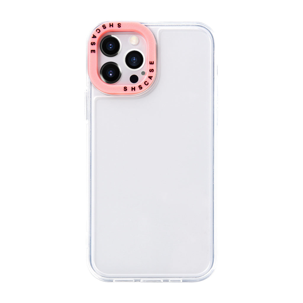 Couleur transparente cadre de photo TPU boîtier de téléphone housse de protection de cas souple