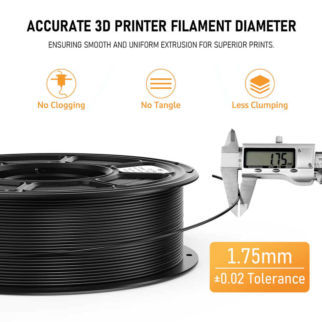 PLA 3D Imprimante Filament 12 Pack