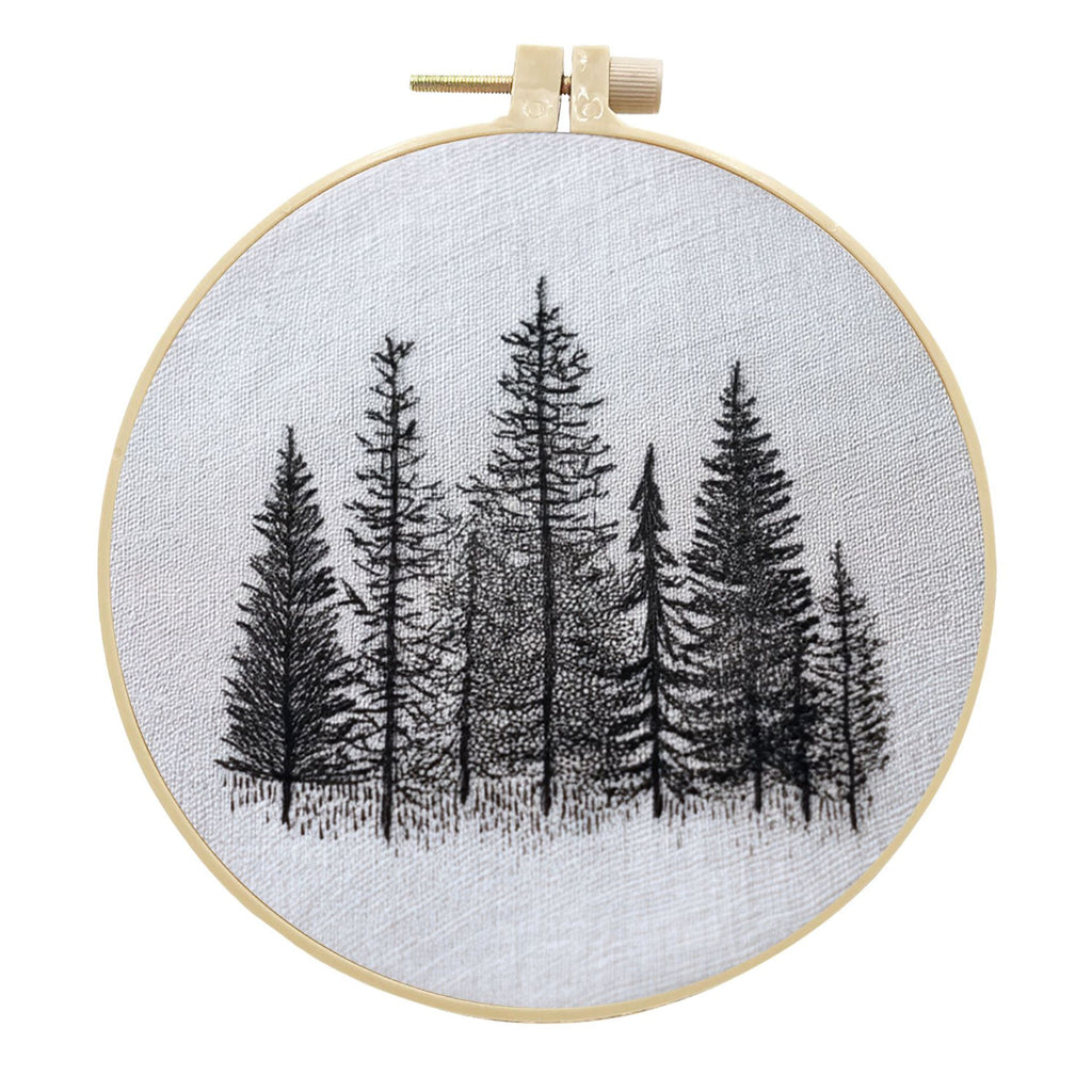 Landscape Handmade Cloth Art Material Kit Sets Creative Handmade Aiguille et Fil Anglais