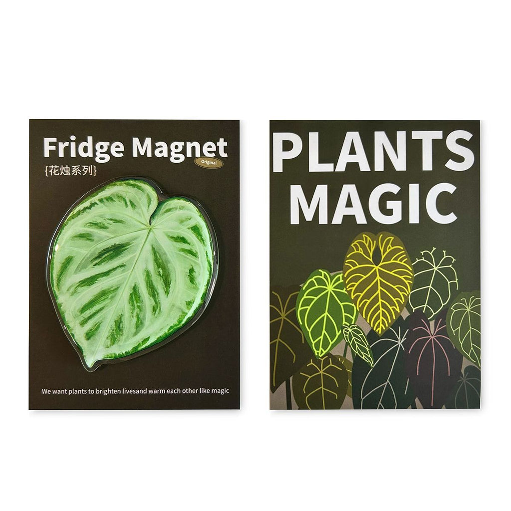 Magic plants tropical plants Creative Greenery Refrigerator Magnets