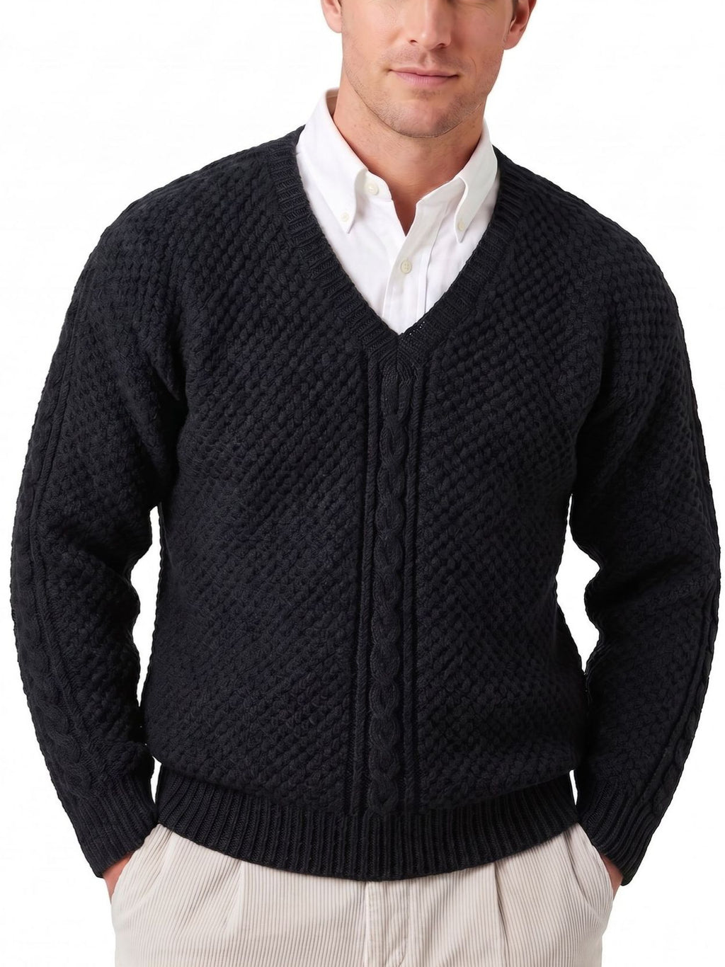 Men's V-Neck Sweater