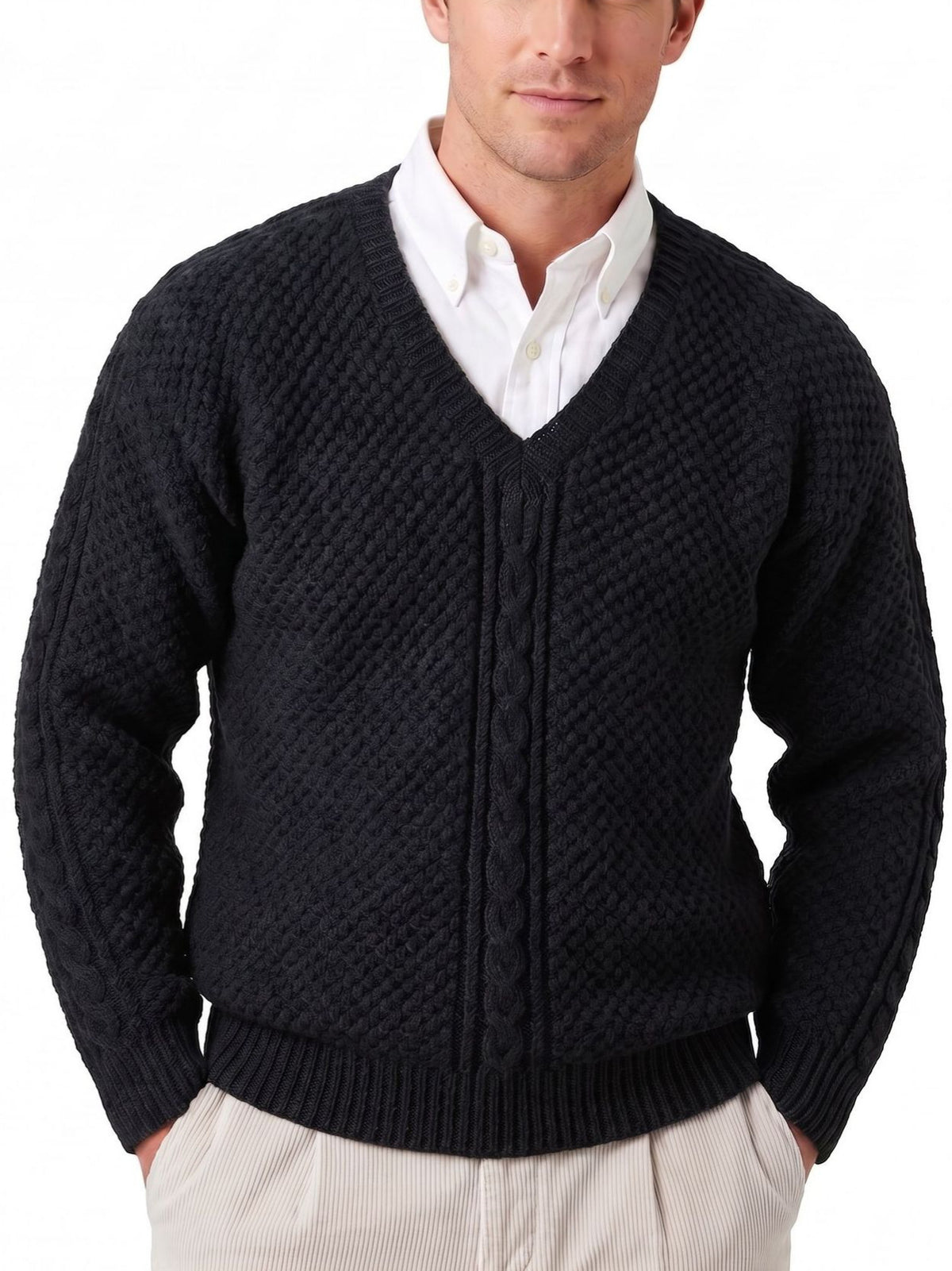 Men's V-Neck Sweater