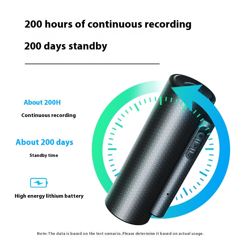 Réduction du bruit HD Enregistreur intelligent d'enregistrement en attente ultra longue