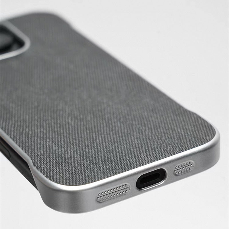 Modèle en cuir de chanvre sans boîtier de téléphone à la frontière