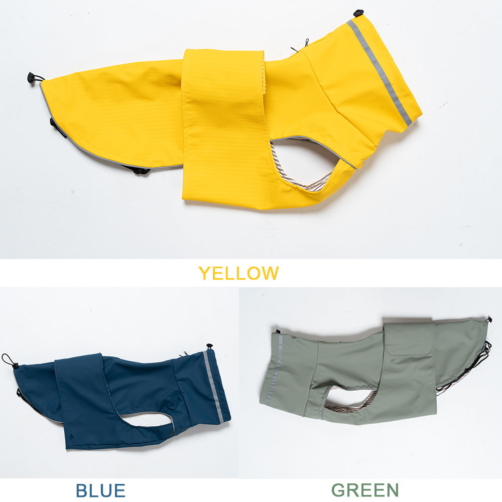 Veste de puffer pour animaux imperméable et imperméable à la poussière imperméable à l'eau pour chiens