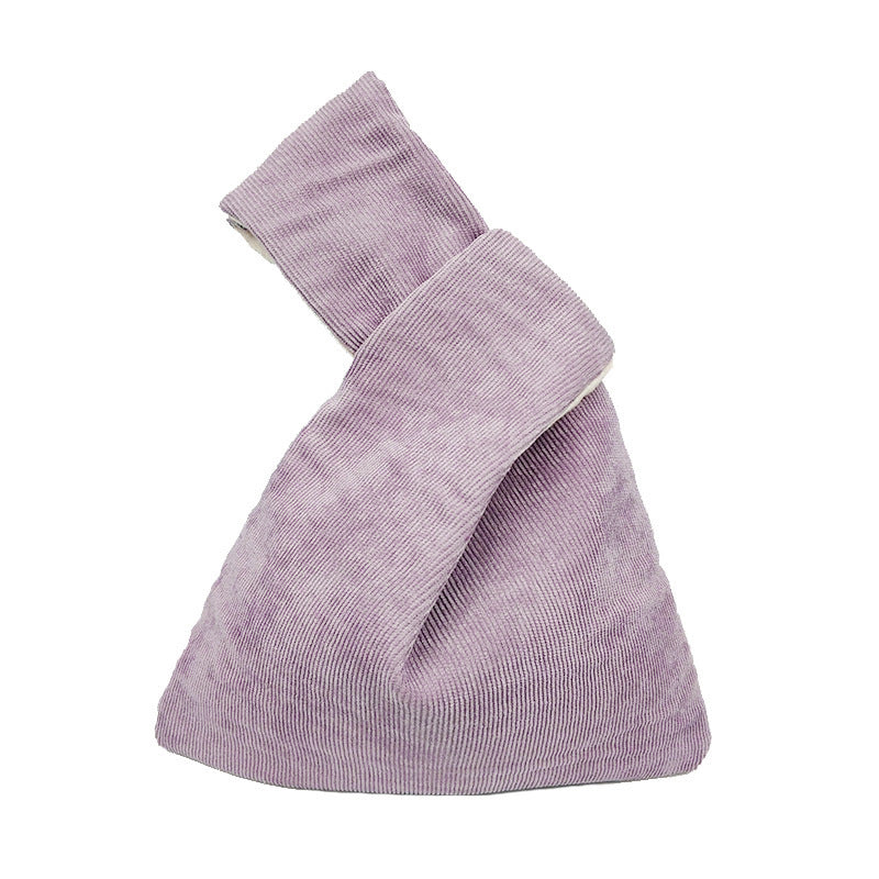 Tissu de style japonais Mini Corduroy Wrist Bag