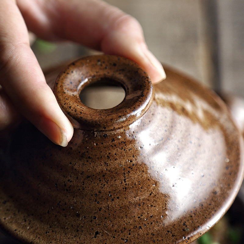 Potterie créative Potterie micro-ondes Claypot ménager Riz Soupe à haute température