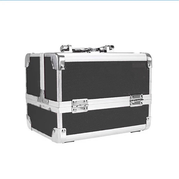 Maquillage professionnel Artiste Cas de voyage -23 X 17 X 17 Cm Portable Cosmétique Organisateur avec M