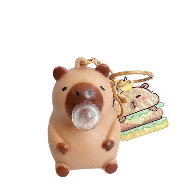 Pendentif de porte-clés Creative Capybara