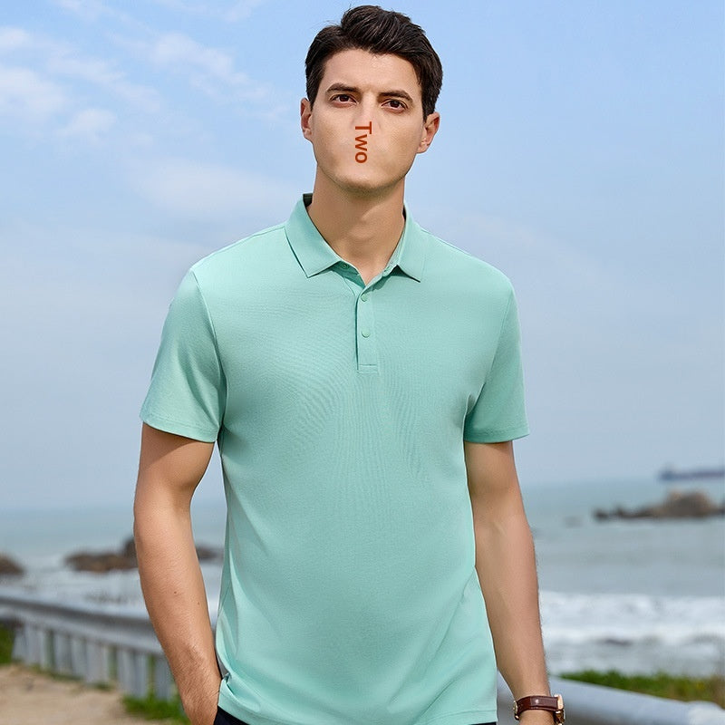 Polos de coton Mercerized haut de gamme pour l'été