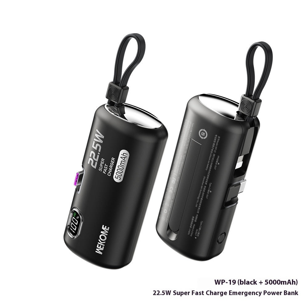 Mini Portable Power Bank Capsule