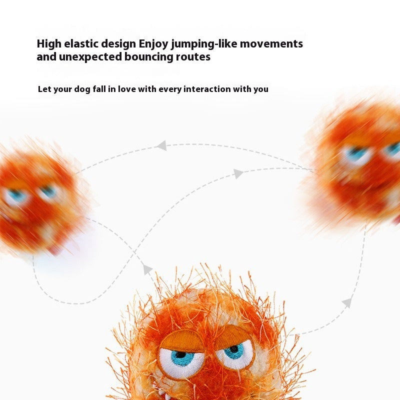 Balle de jouets en peluche pour chien longue durée