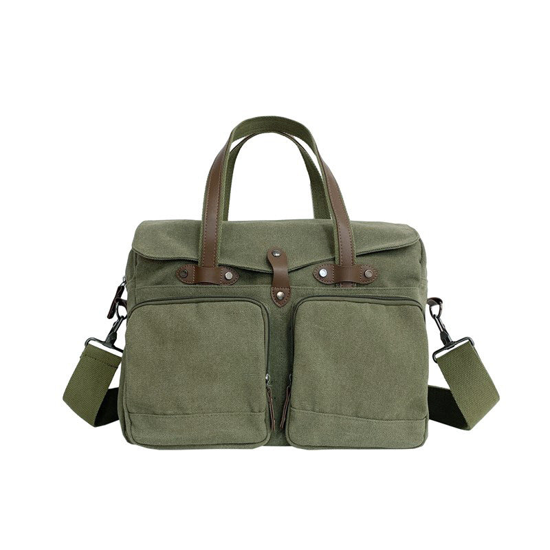 Voyage en plein air Multi-compartiment Grande Capacité Toile Sac de corps pour hommes