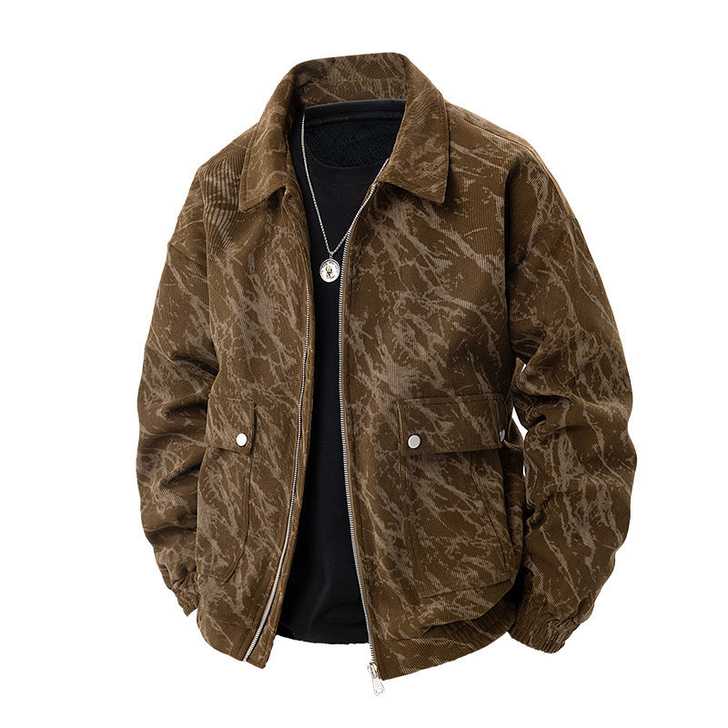 Veste décontractée polyvalente plus grande taille pour hommes