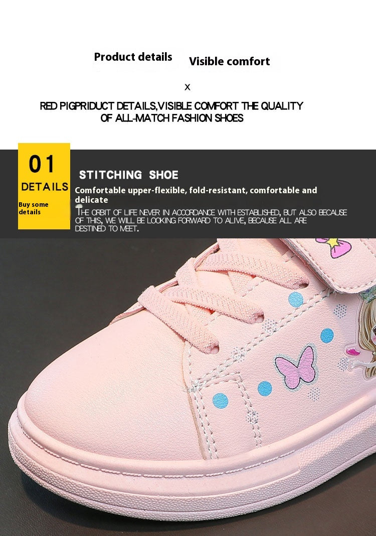 Chaussures Casual Blanc Breathable Sport pour Enfants