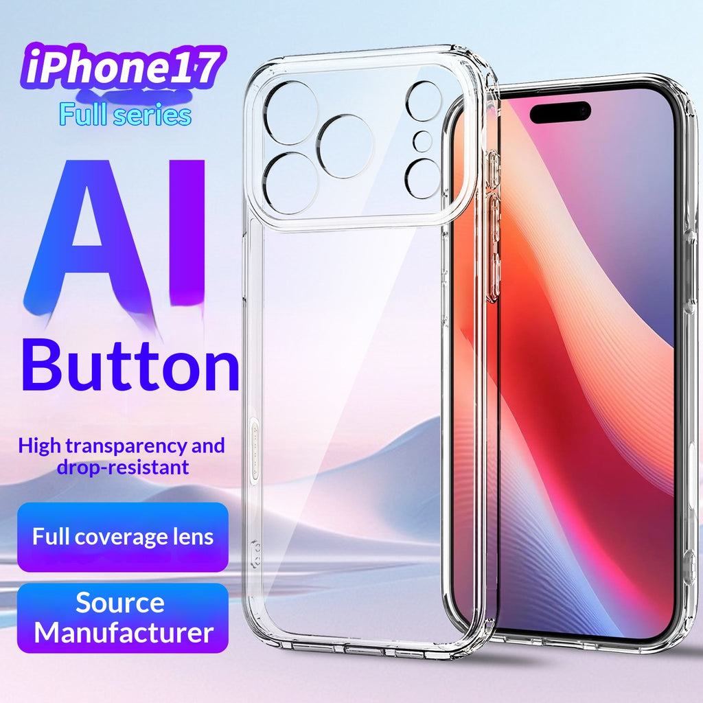 Corps complet transparent Drop preuve téléphone Case