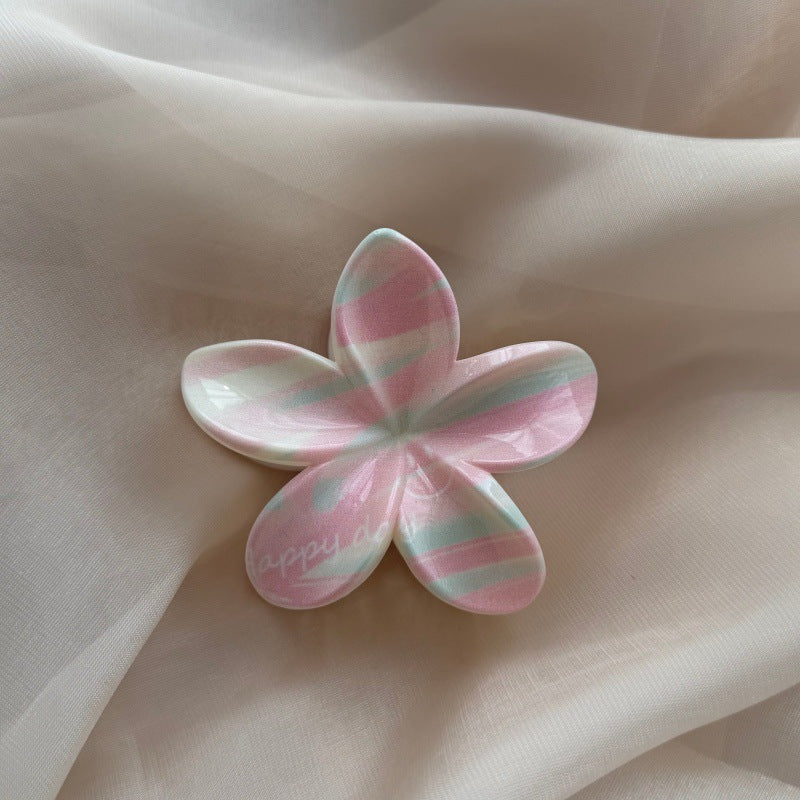 Femmes Empreinte florale Coiffure