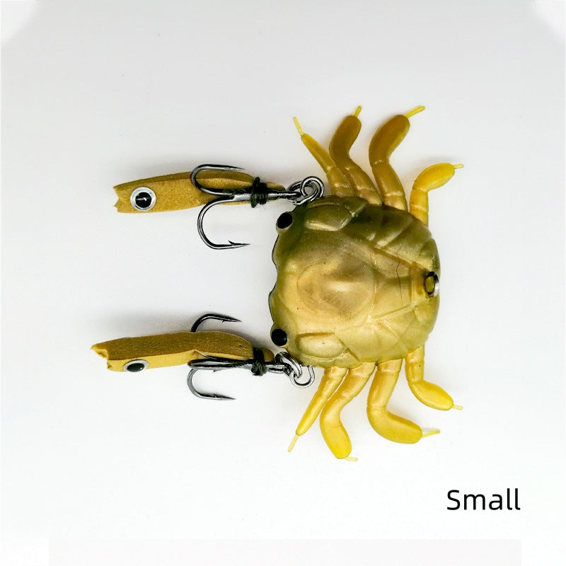 Crabe Lure Submersible Long S Paquet Lead Trois Crochets Lure Bait
