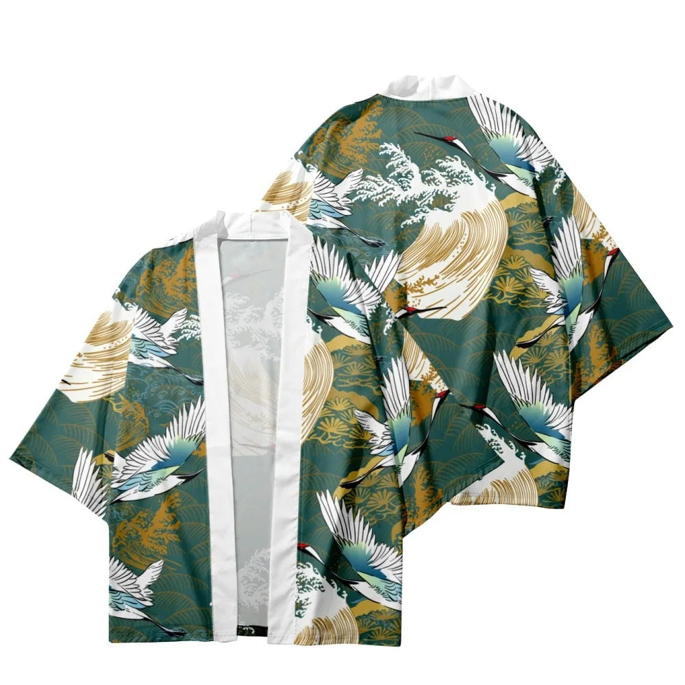 Haut de chemise mode imprimé Cardigan Hommes
