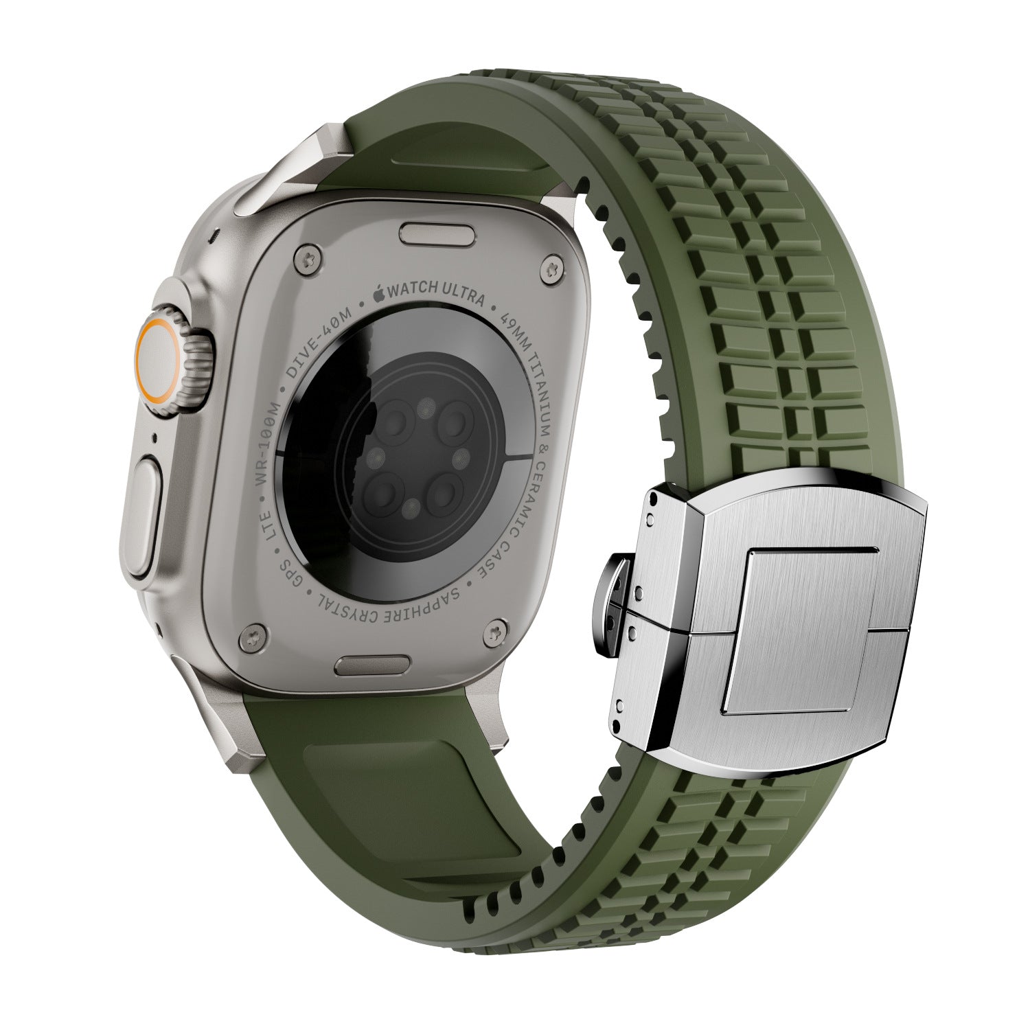 Bracelet en silicone pour montre Grenade