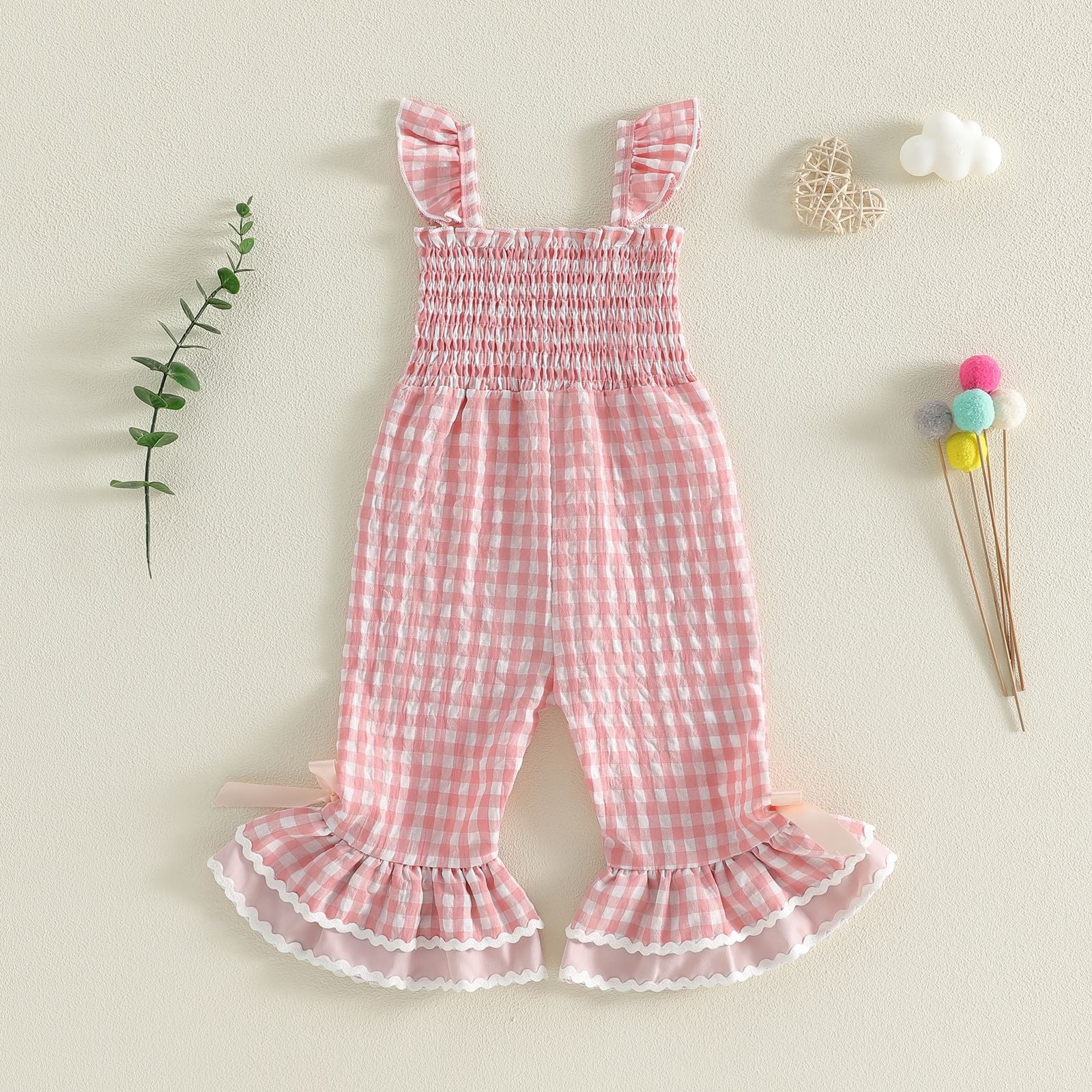 Robe de saut sans manches avec pantalons évasés