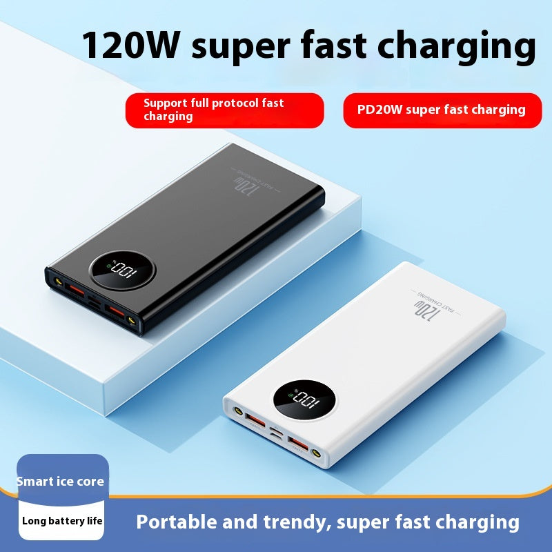 Banque de puissance à charge rapide Super grande capacité Portable