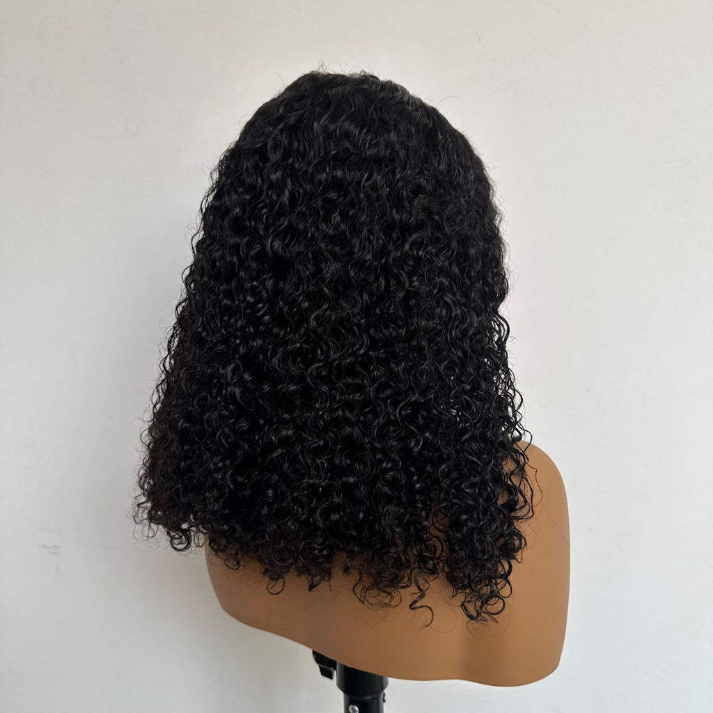 Human Hair Wig 250 Density Pixie Cut Curls