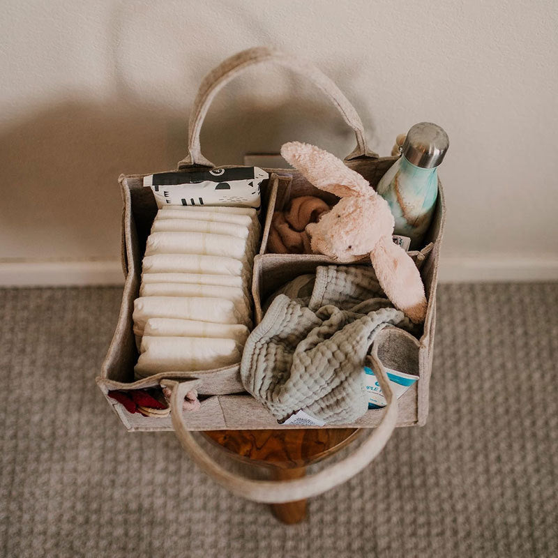 Sac de maman portable pour couches de bébé