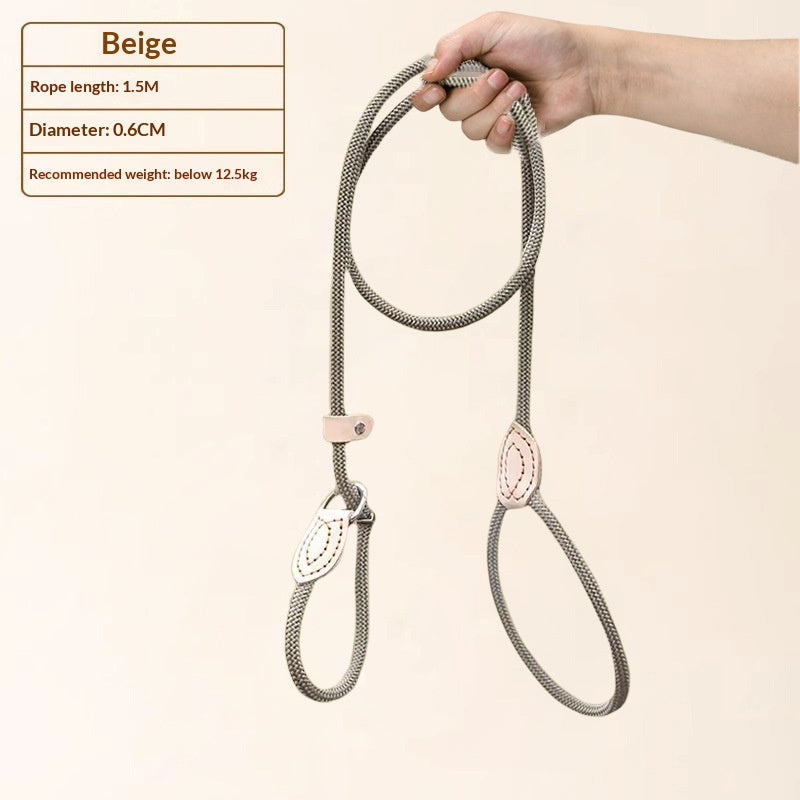 Leash de chien Anti-pull Chaîne P Leash de marche