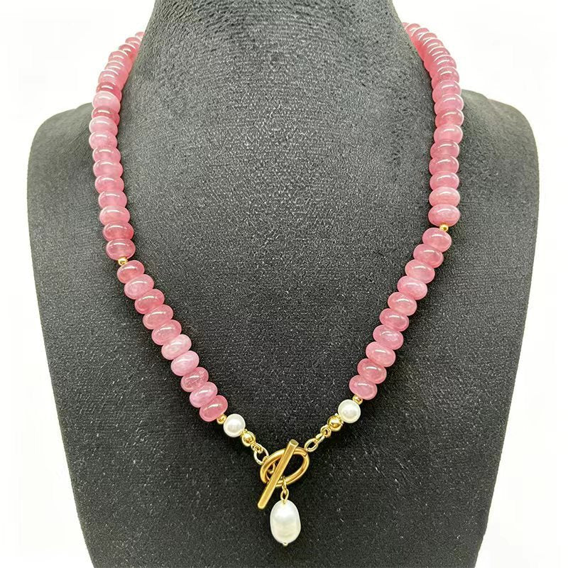 Collier en pierre naturelle Turquoise Pearl