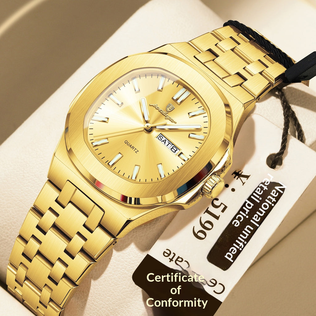 Montre ultra-mince avec étanche Et caractéristiques lumineuses