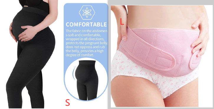 Leggings de maternité Pantalons haute taille Femmes Vêtements de grossesse