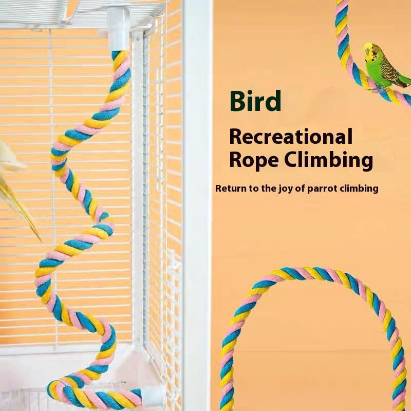 Escalade Cotton String Nibbling Relief Stuffy Toy Bird