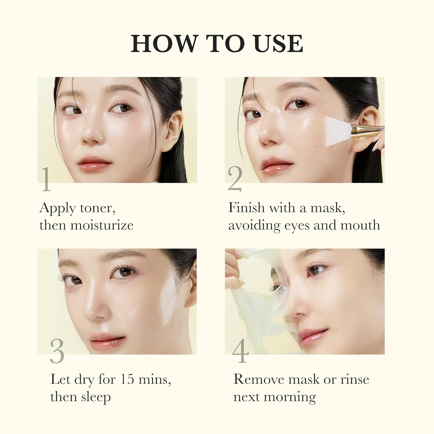 Non L0G0 Masque de la tête en curcuma