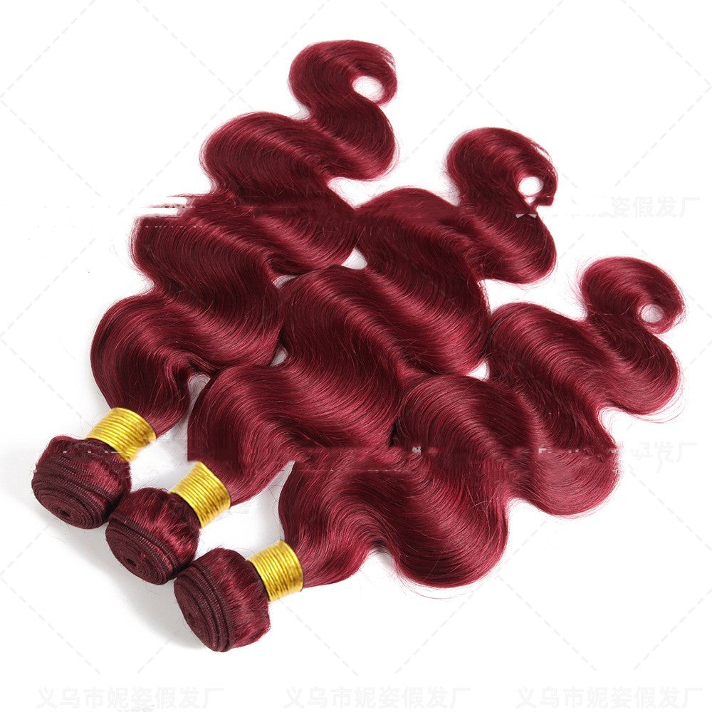 Europe et Amérique Jiafanv Tissage chimique de cheveux fibre