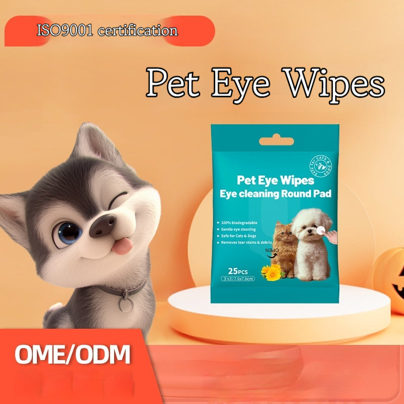 Animaux de compagnie Enlèvement des dents Chiens et chats Wipes de déchirures