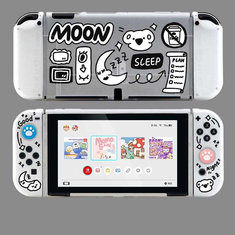 Console de jeu en silicone souple transparent
