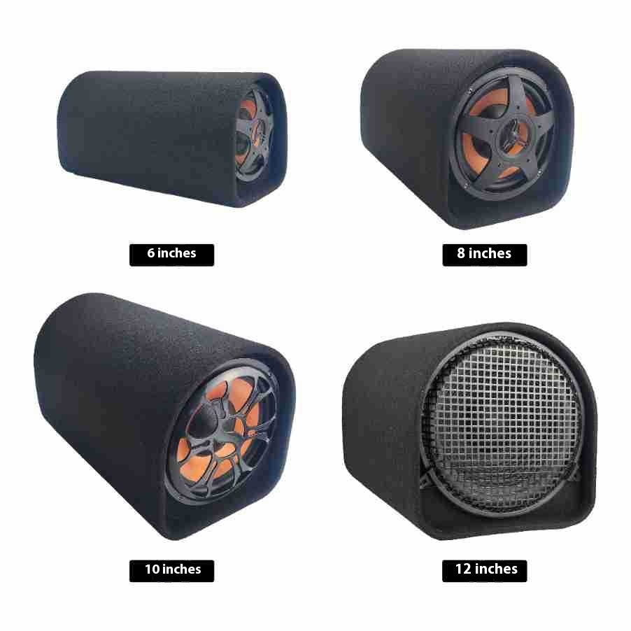 Auto Subwoofer 70W High Power 6 pouces 8 pouces 10 pouces en forme de tunnel