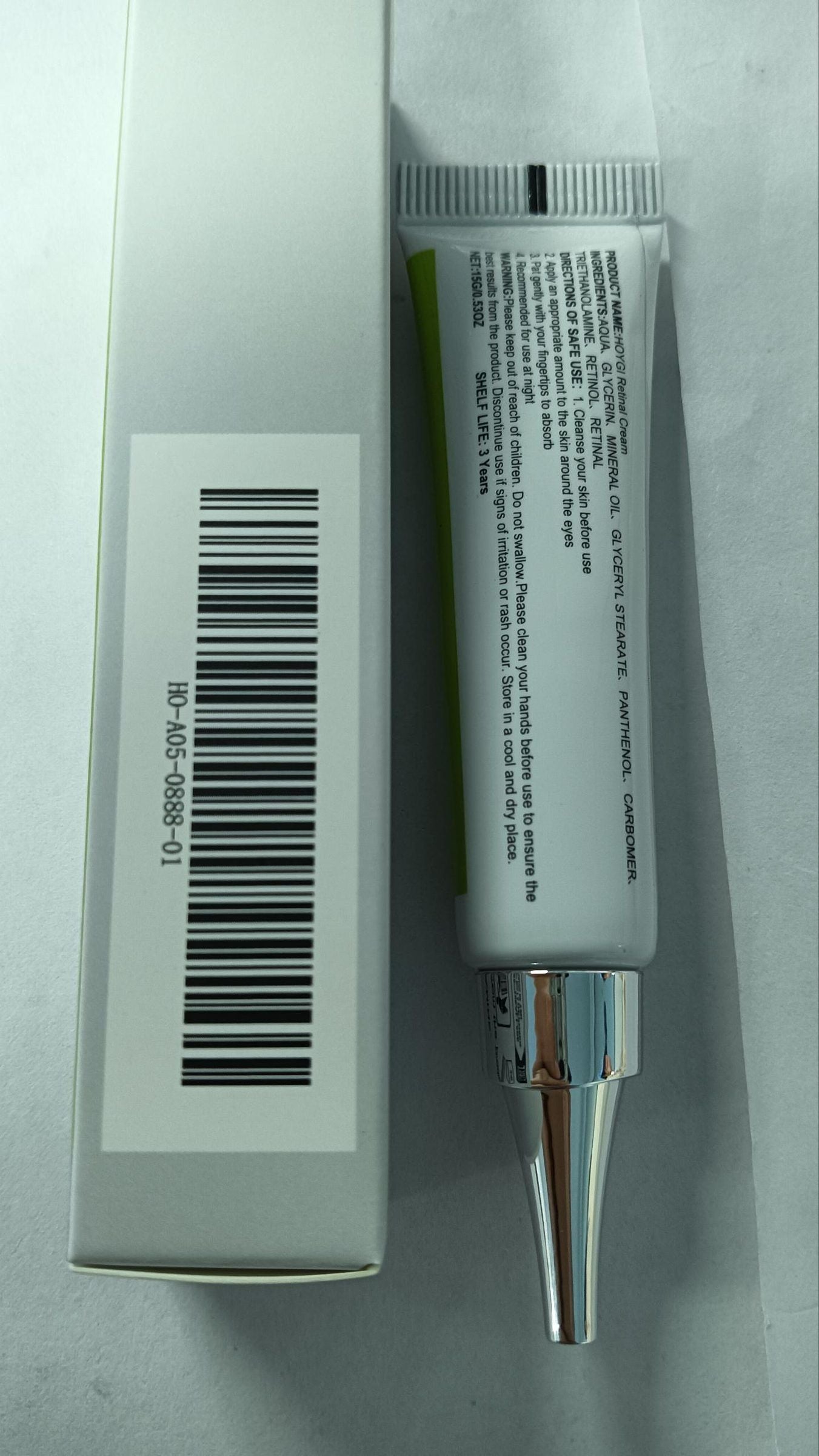 Crème pour soins du visage HOYGI Retinol