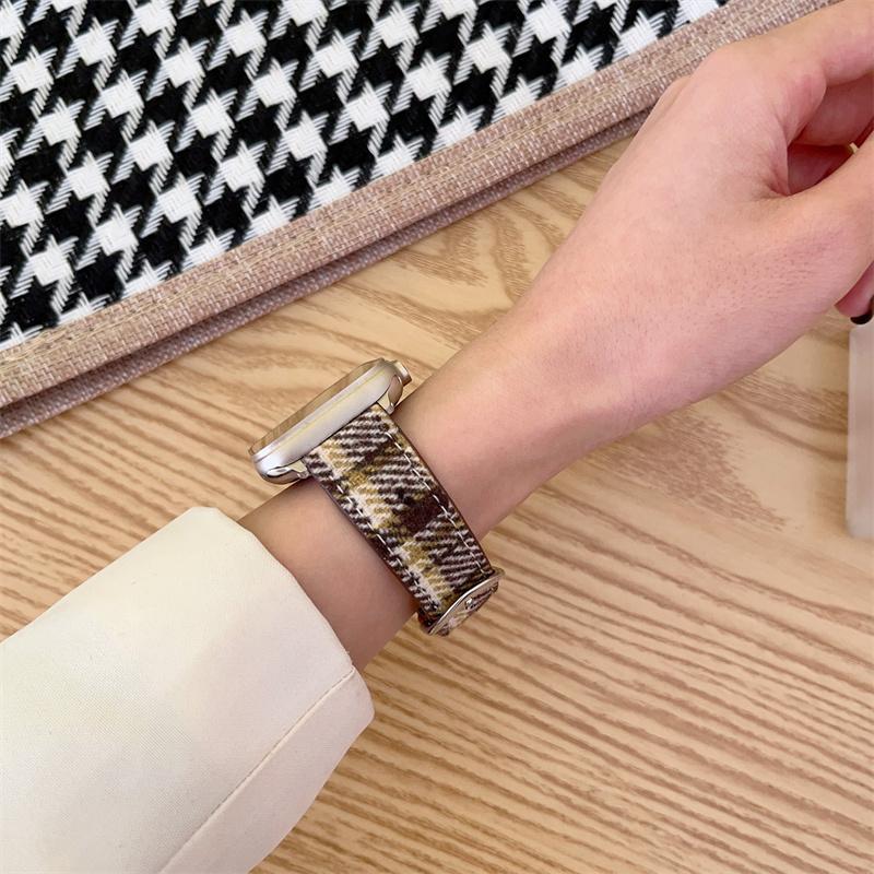 Bande de montre intelligente Woolen d'hiver