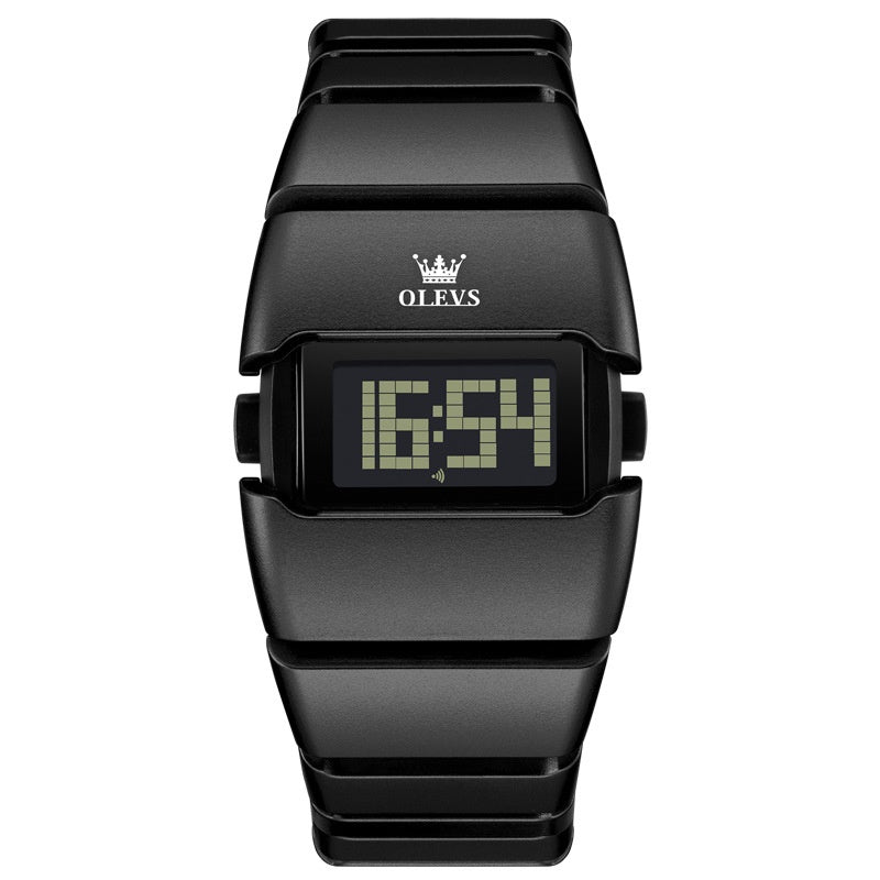 Affichage numérique mode Montre électronique étudiante de forme carrée haut de gamme