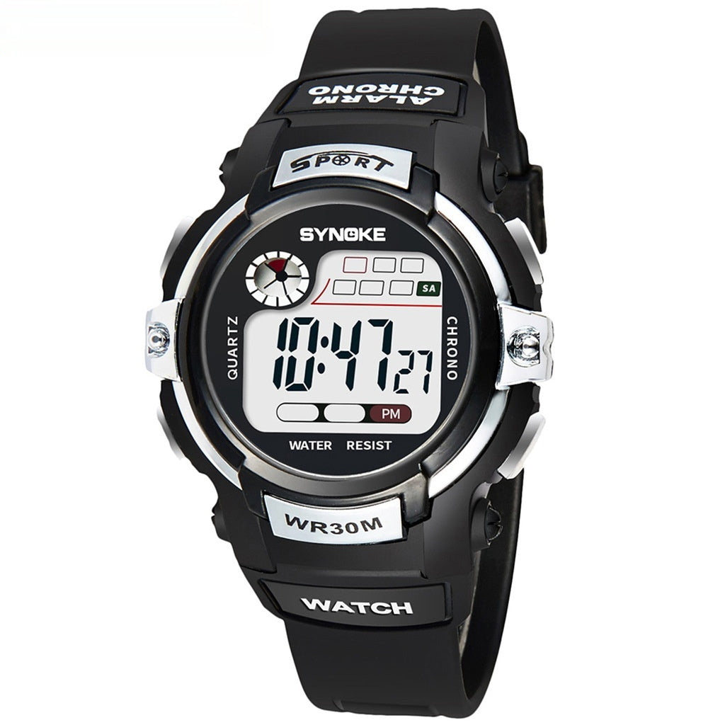 Étudiant Electronic Luminous Waterproof Sports Watch