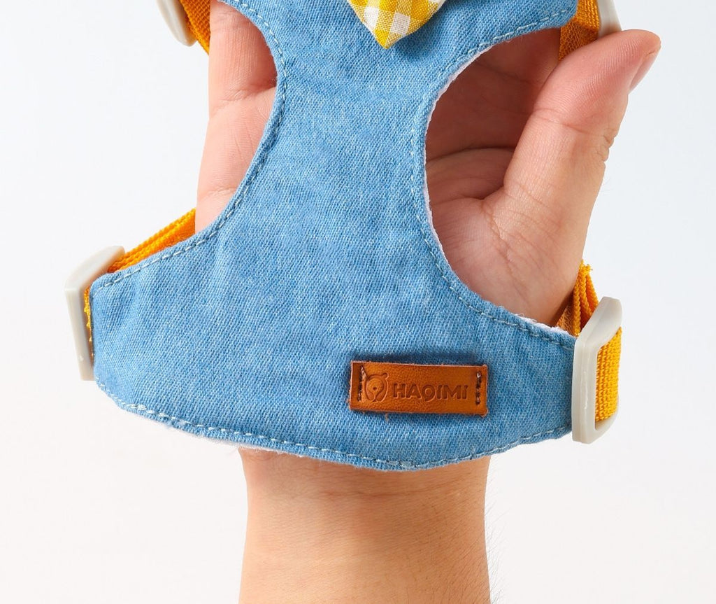 La ceinture de poitrine de chiot n'est pas serrée