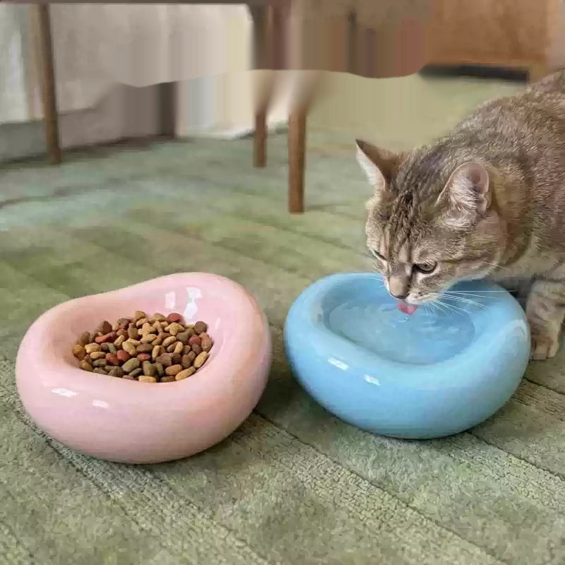 Céramique Conseil-Proof Cat Food Bowl