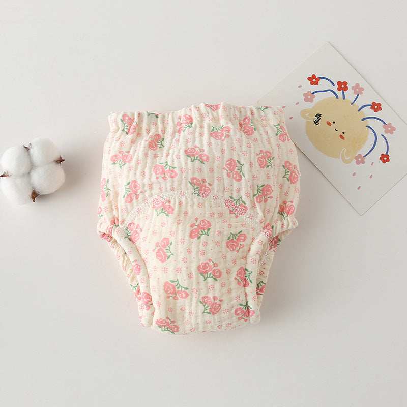 Pantalon d'entraînement pour l'entraînement en Urine de Cotton Gauze Pantalon imperméable à l'eau